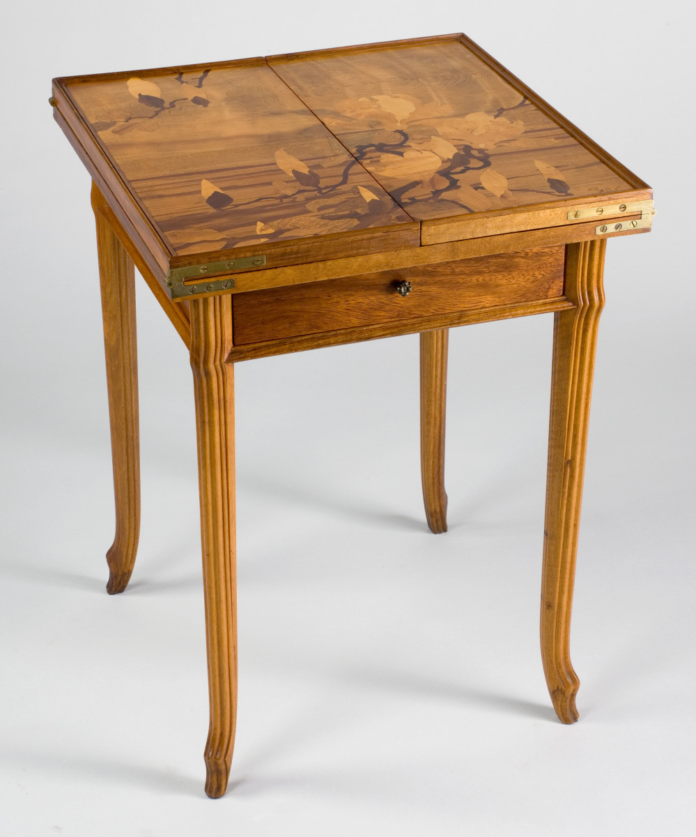 Table à jeu, Emile Gallé