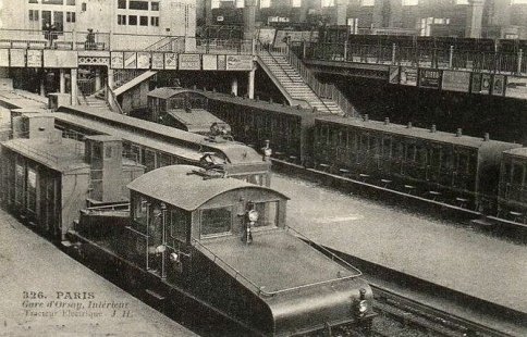 Motrices gare d'Orsay