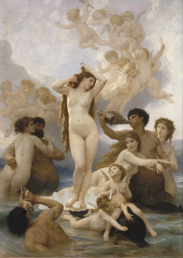 Williams Bouguereau, La naissance de Venus