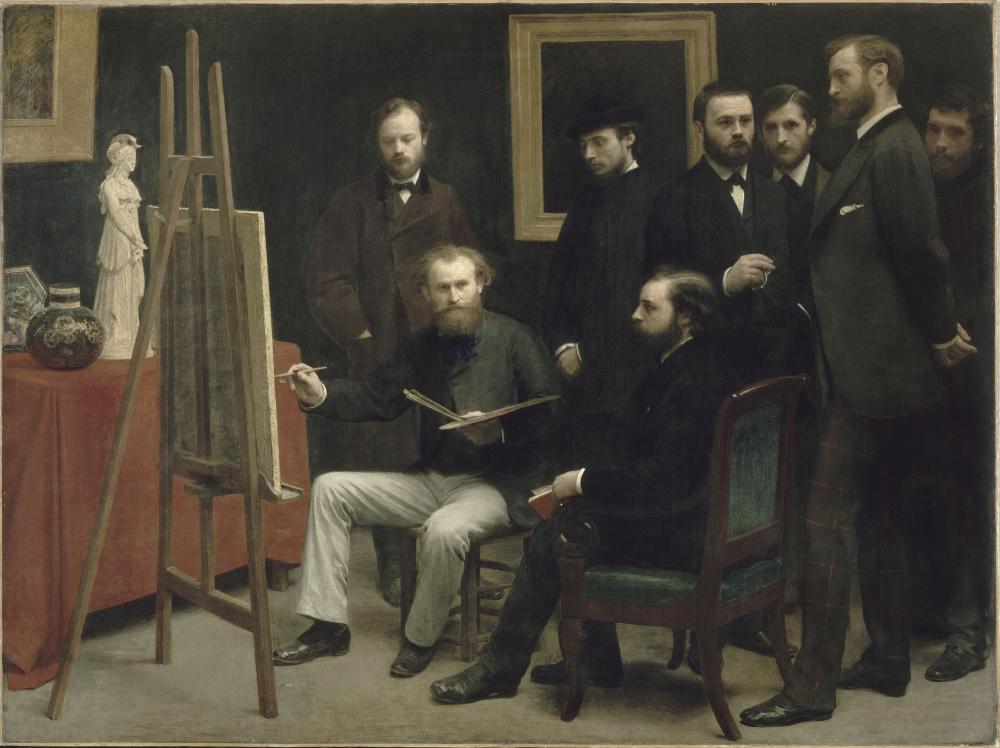 Henri Fantin-Latour, Un atelier aux Batignolles