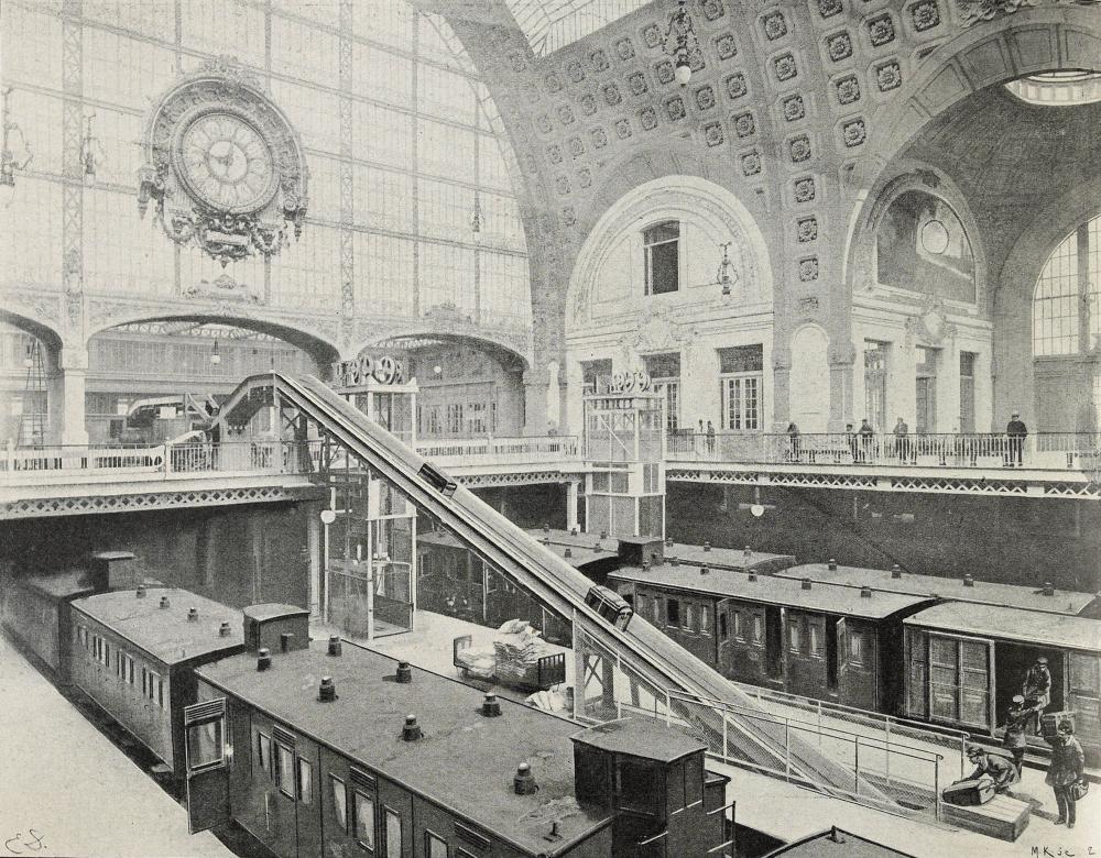 L'intérieur de la gare d'Orsay