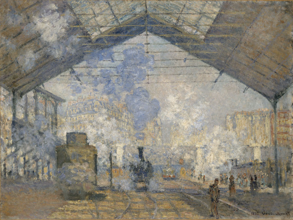 Claude Monet, La gare Saint-Lazare