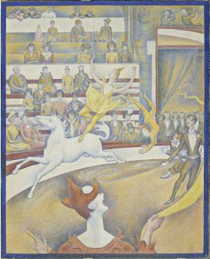 Georges Seurat, Le Cirque, 1891, © Musée d’Orsay, Dist. RMN-Grand Palais /Patrice Schmidt