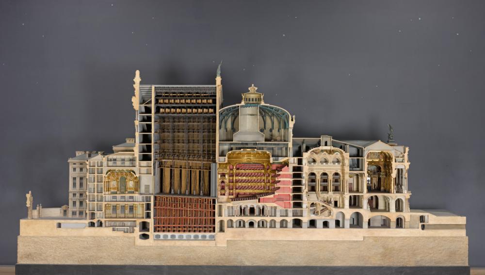 Maquette de l'opéra