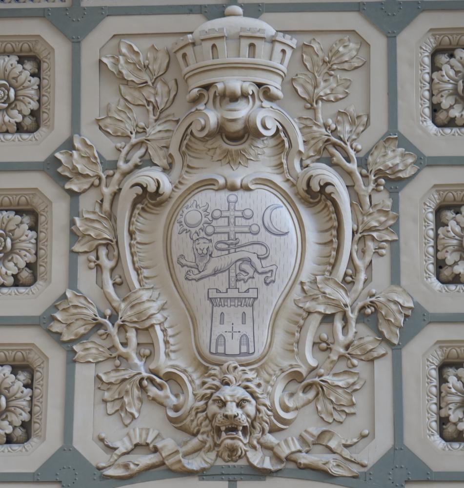 Blason plafond