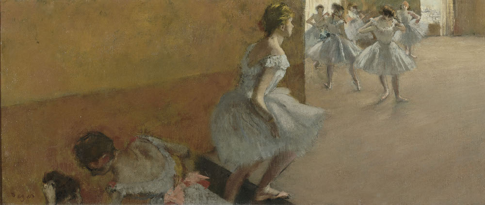 Edgar Degas, Danseuses montant un escalier 