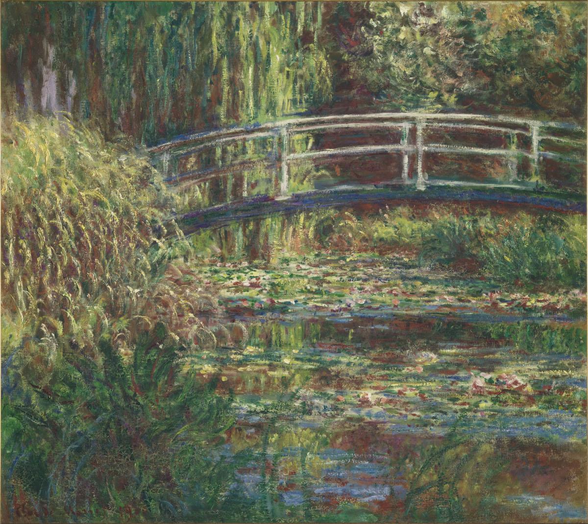 Le Bassin Aux Nympheas Harmonie Rose