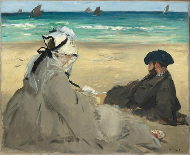 Sur la plage, Edouard Manet