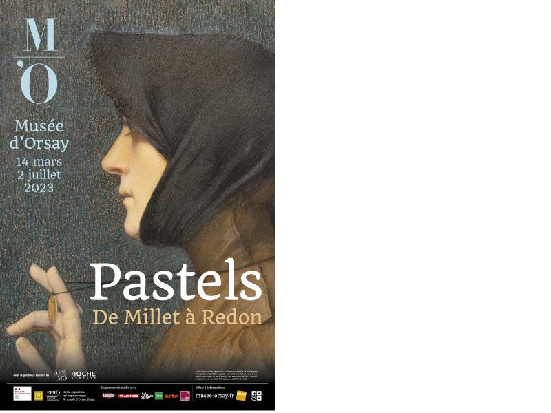 affiche exposition Pastels