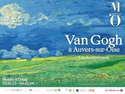 Affiche format paysage Van Gogh à Auvers-sur-Oise. Les derniers mois 