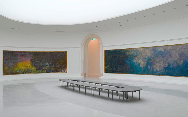 Salle 1 des Nymphéas musée de l'Orangerie 