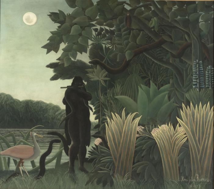 Henri Rousseau, dit le Douanier Rousseau, La charmeuse de serpents