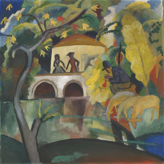 August Macke Rokoko