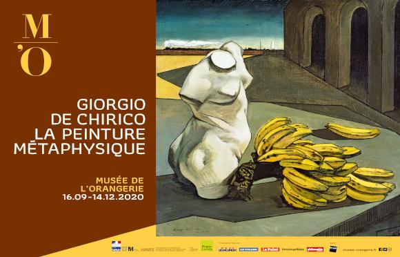 Affiche exposition Giorgio de Chirico