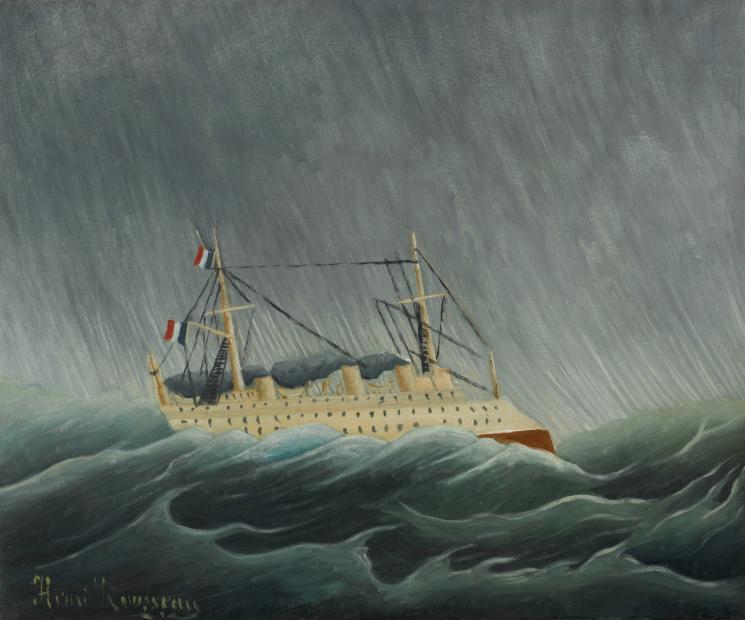 Henri Rousseau, Le Navire dans la tempête
