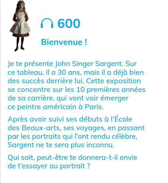 audioguide jeune public sargent