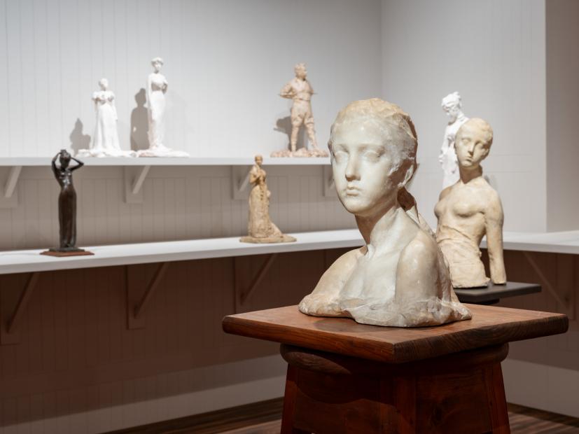 Vue de l'exposition "Paul Troubetzkoy  Sculpteur (1866-1938)"
