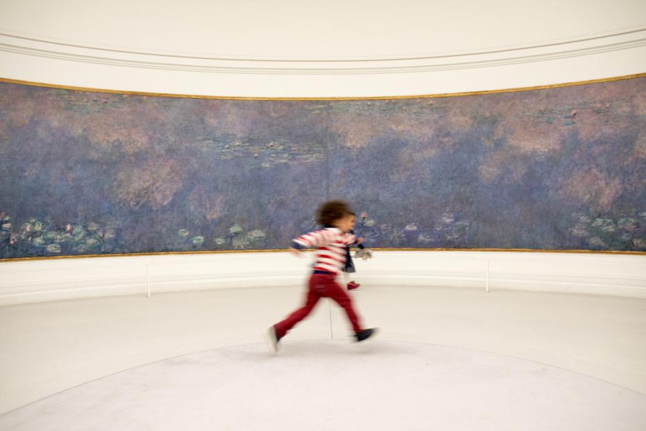 Enfant Orangerie Nymphéas