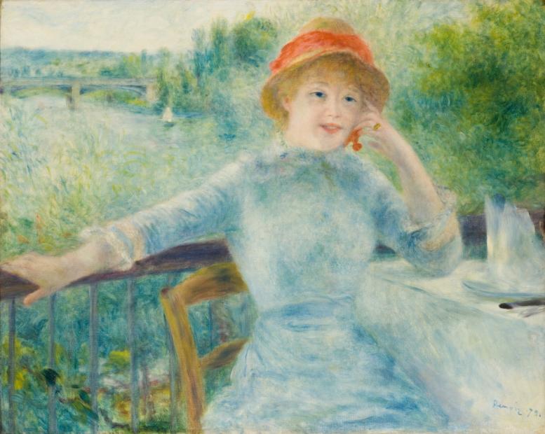 Auguste Renoir, Alphonsine Fournaise, 1879 Huile sur toile 