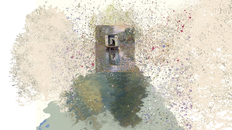 © Une production de Lucid Realities et des musées d'Orsay et de l'Orangerie / Claude Monet, au fil de l'eau
