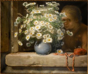 Le bouquet de marguerites de Jean François Millet