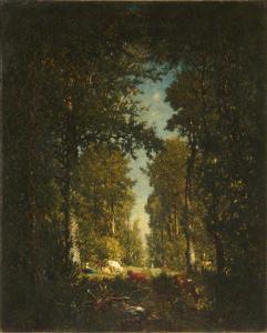Théodore Rousseau, Une avenue, forêt de l'Isle-Adam